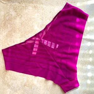 fuchsia Victoria's secret cheeky panty